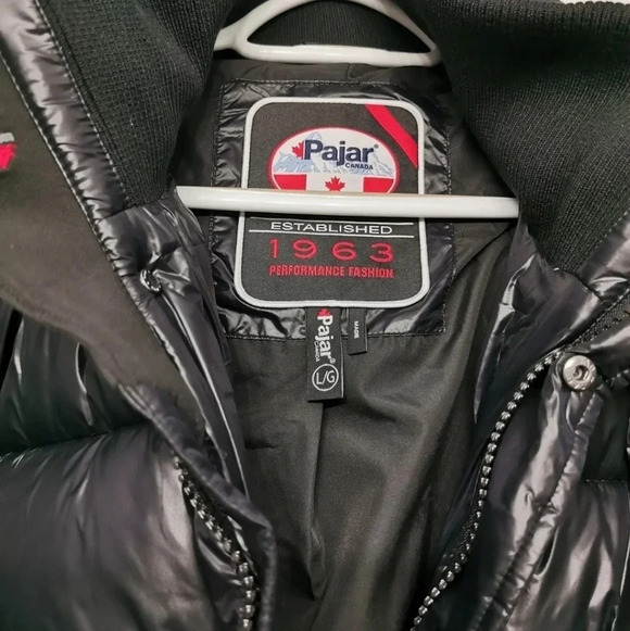 🥶HOST PICK🥶PAJAR Jeremiah Puffer Authentic Winter Jacket gift Knit Hat Mens L - Picture 11 of 16